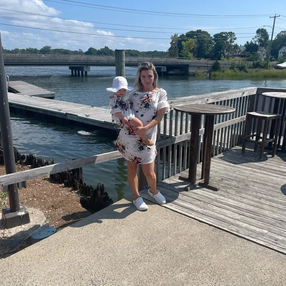 Mommy and Me matching dresses 18 month old/small for mom - Picture 5 of 7